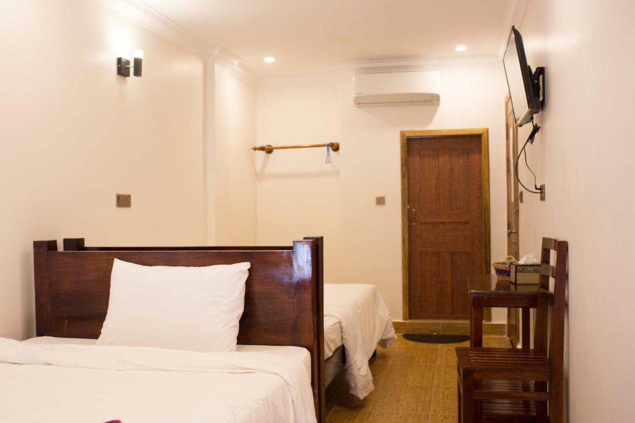 Twin Home Guesthouse Kampot Exteriér fotografie